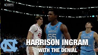 North Carolinas Harrison Ingram With The Denial [upl. by Neb]