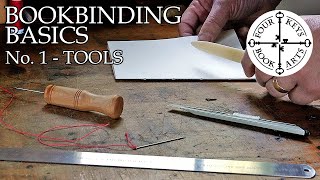 Bookbinding Basics Chapter 1  Basic Tools  Easy Options to Get Started Bookbinding [upl. by Janelle]