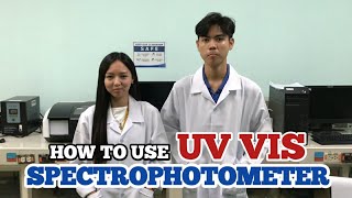 UV Vis Spectrophotometer  Quick Guide On How To Use [upl. by Ailec]