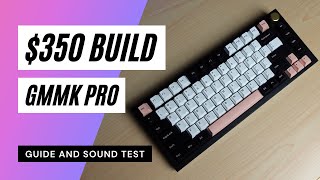 350 GMMK Pro Build Guide and Sound Test feat  Boba U4T  Holee Mod Tutorial  GMfaKe Olivia [upl. by Atirrehs]