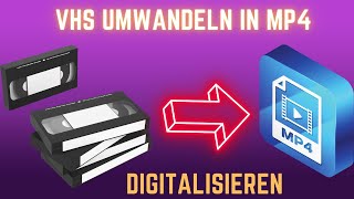 VHS digitalisieren umwandeln  Kassetten Videorecorder PC Computer übertragen Videokassetten digital [upl. by Akena457]