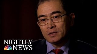 Thae Yongho Former North Korean Diplomat Talks About Defection  NBC Nightly News [upl. by Jez984]