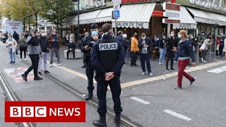 Three stabbed to death in France terror attack  BBC News [upl. by Inessa]