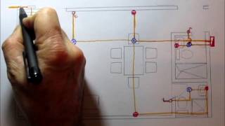 INSTALACIONES ELÉCTRICAS DE UNA CASA Interpretación de planos [upl. by Bellis466]