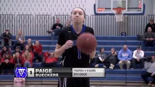 Hopkins vs Shakopee Girls High School Basketball  Paige Bueckers [upl. by Atilegna]