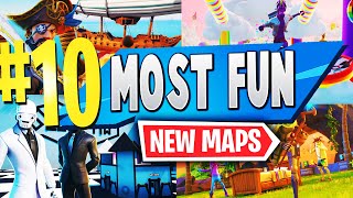 Top 10 Most Fun Fortnite Creative Maps In May 2022 [upl. by Amalie268]