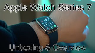 Apple Watch Series 7 Unboxing amp Overview [upl. by Akirdnas]