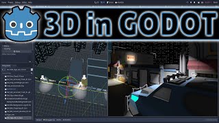 3D in Godot  Creating 3D Levels An Informal Tutorial [upl. by Drarehs]