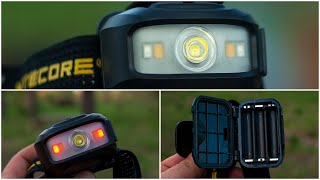 Обзор NITECORE NU35 CREE XPG3 S3 LED Пластиковый налобник с quotдвойнымquot питанием [upl. by Eintroc]