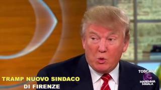 TRUMP SINDACO DI FIRENZE [upl. by Mirth]