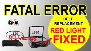 FATAL ERROR Epson L360 Problem Solve [upl. by Johannessen]