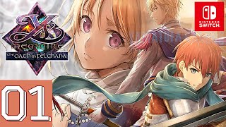 Ys Memoire The Oath in Felghana Switch Gameplay Walkthrough Part 1 Prologue  No Commentary [upl. by Rolland612]