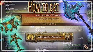 How to get Every Legendary│World of Warcraft Vanilla  Legion [upl. by Ymmak]