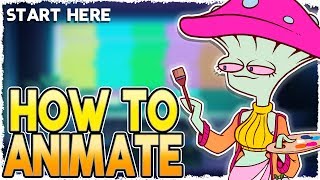 How to Animate  Start here ADOBE ANIMATE FOR BEGINNERS [upl. by Ogram]