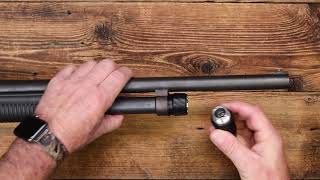 How To Install ShotLine 650X Laser on Remington 870  Axeon Optics [upl. by Rahr129]