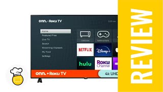 Onn Roku TV 65 Inch 4k Review [upl. by Rosanne642]