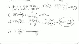 Ejercicios resueltos de factores de conversión [upl. by Corene]