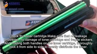 how to install compatible toner cartridge into Printer MLTD101S OR mlt d111s [upl. by Anse346]