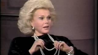 Zsa Zsa Gabor on Letterman February 11 1987 [upl. by Acnoib]