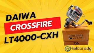 Carrete Daiwa Crossfire LT 4000 CXH  REVIEW [upl. by Artek]