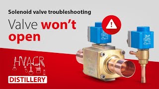 How to troubleshoot a solenoid valve which does not open [upl. by Noelani372]