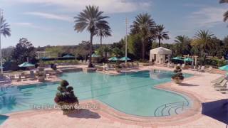 The RitzCarlton Orlando Grande Lakes Aerial Video [upl. by Goulette346]