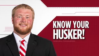 Know Your Husker Nash Hutmacher [upl. by Pretrice]