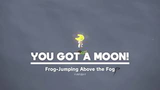 Super Mario Odyssey  Cap Kingdom Moon 1 Frog Jumping Above the Fog [upl. by Leeban]