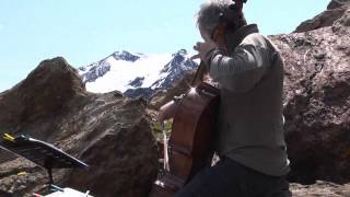 Mario Brunello  Bach Cello Suite No1 live at 2700 m slm [upl. by Shanda]