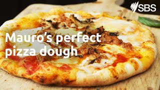 Mauros perfect pizza dough  SBS Food [upl. by Nova127]