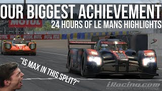 Our Biggest Sim Racing Achievement  24 Hours Of Le Mans Highlights [upl. by Loux]