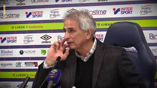 SM Caen  FC Nantes  la réaction de Vahid Halilhodzic [upl. by Elyrpa]