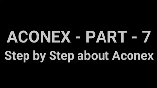 Aconex Step by Step Detail [upl. by Esirrehc]