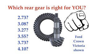 Which Ford Rear Gear Ratio is right for you [upl. by Etnwahs]