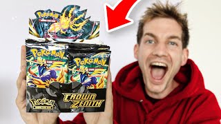 The Pokémon Crown Zenith Booster Box Opening [upl. by Ahtoelc]