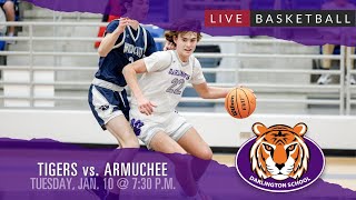 Darlington Tigers Basketball vs Armuchee [upl. by Yentruoc]