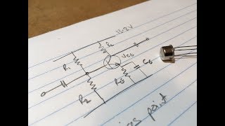 Common Emitter Amplifier Biasing Calculations [upl. by Gone]