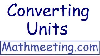 How to convert units [upl. by Getraer]