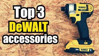 Best 3 accessories for Dewalt impact drivers [upl. by Toshiko602]