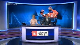 Zprávy TV Nova 127 2017 Smrtelná nehoda dvou dívek u Obrnic [upl. by Enyawal]