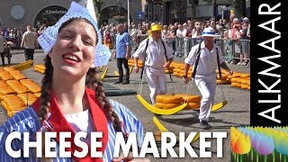 The cheese market at Alkmaar  Holland Holiday [upl. by Hochman]