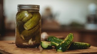 The Quickest Homemade Pickles Ever  Refrigerator Pickle Recipe [upl. by Thanasi181]