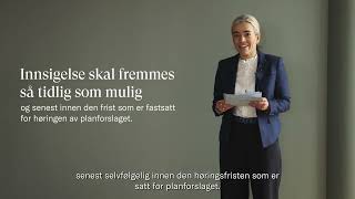 Miniwebinar  Innsigelsesrett i plan og bygningsloven [upl. by Anawik]