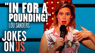 Lou Sanders Dating Older Men  Live At The Apollo 2019  Jokes On Us [upl. by Arimak]