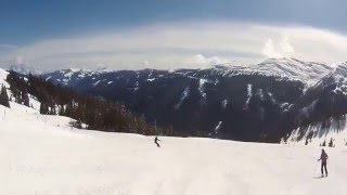 Saalbach Hinterglemm Piste 7 SprinterAbfahrt [upl. by Bernat]