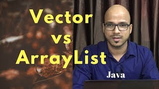 144 Vector vs ArrayList in Java [upl. by Erodisi]