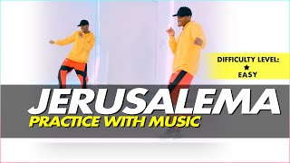 Jerusalema Dance Challenge  Practice with music [upl. by Mateya]