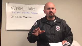 Tip of the week Verbal Judo [upl. by Melinde]