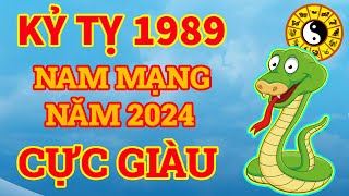 🔴 Tử Vi Năm 2024 Tuổi KỶ TỴ 1989 Nam Mạng Tài Lộc Sự Nghiệp Giàu Cỡ Nào [upl. by Asseral]