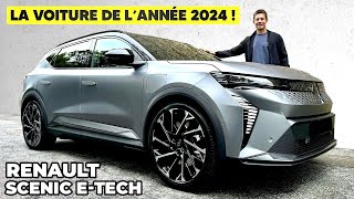 Essai Renault Scenic ETech – La VOITURE de l’année 2024 c’est ELLE [upl. by Klinger]